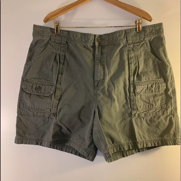 Cabela's Shorts Cabelas Mens Green Cargo Shorts Size 42 Poshmark